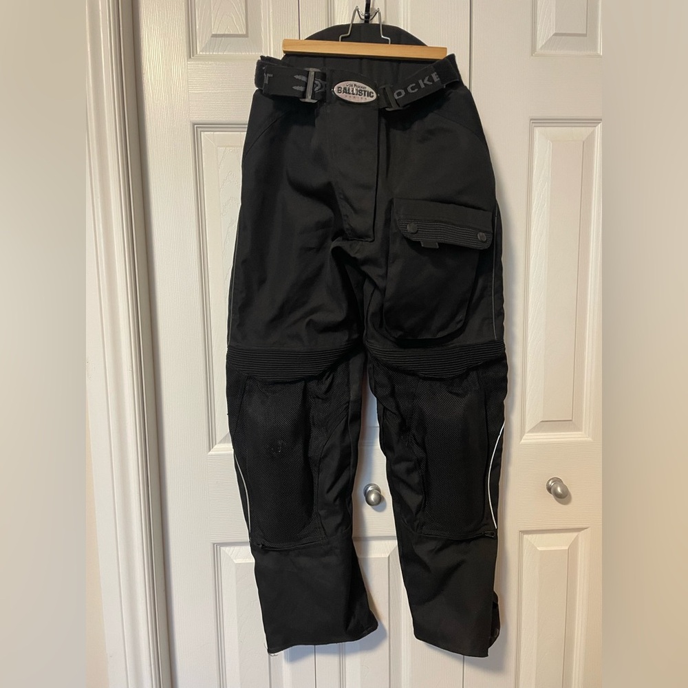 Joe Rocket Black Woman Biker/Sports Pants Size Large 12-14